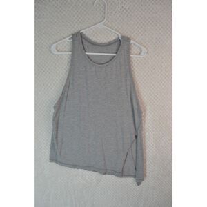Lululemon Gray Split Angled Hem Round Neck Tank Top***READ***